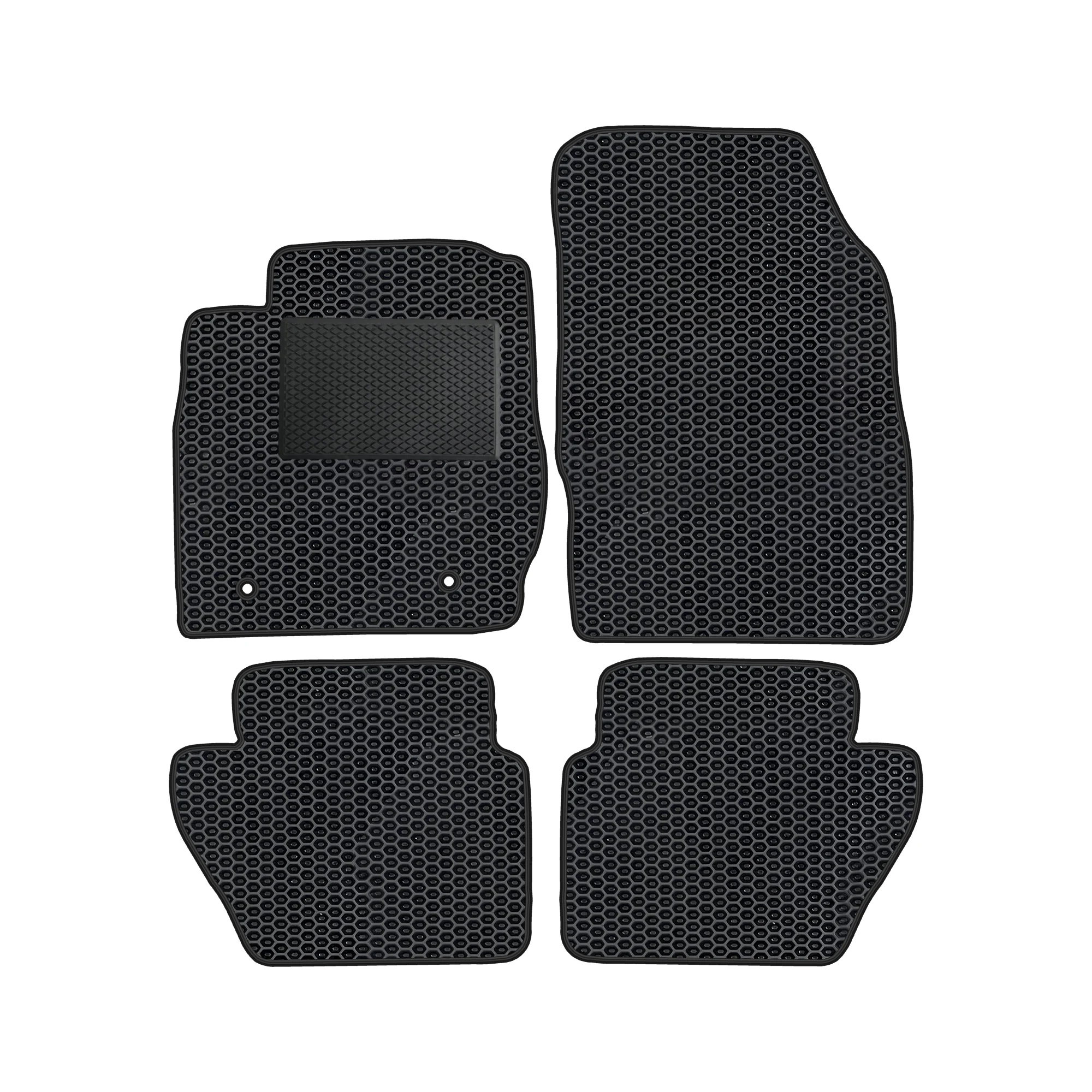 Eva Autovloermatten Set Geschikt voor Ford Fiesta VI Mk7 2008-2011