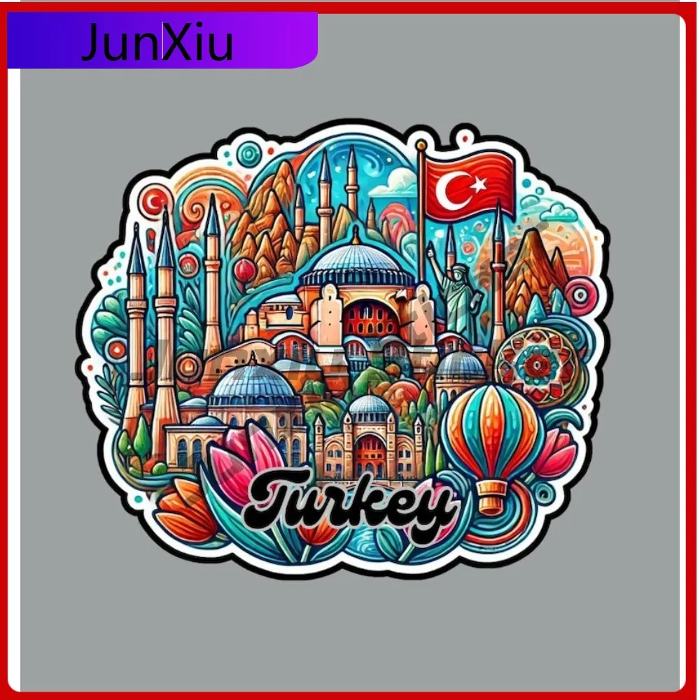 

Turkey Iskander Travel Sticker Camper Rv Van Decals Decoration Accessories Adventure Stickers For Motorcycle Windshield Luggage