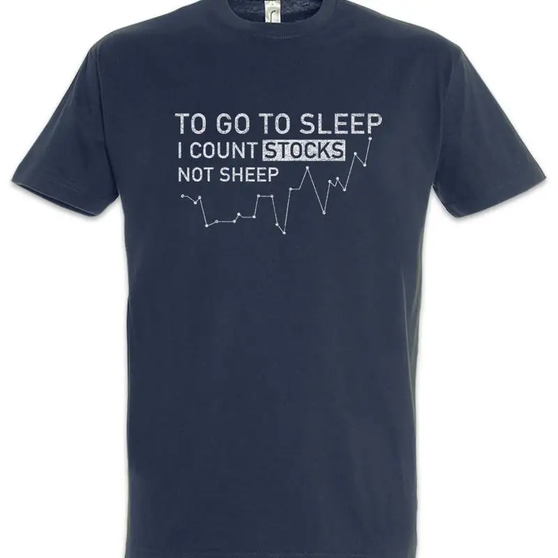 Count Stocks Not Sheep Bearish Bullish Trader Fun Investment Banker T Shirt