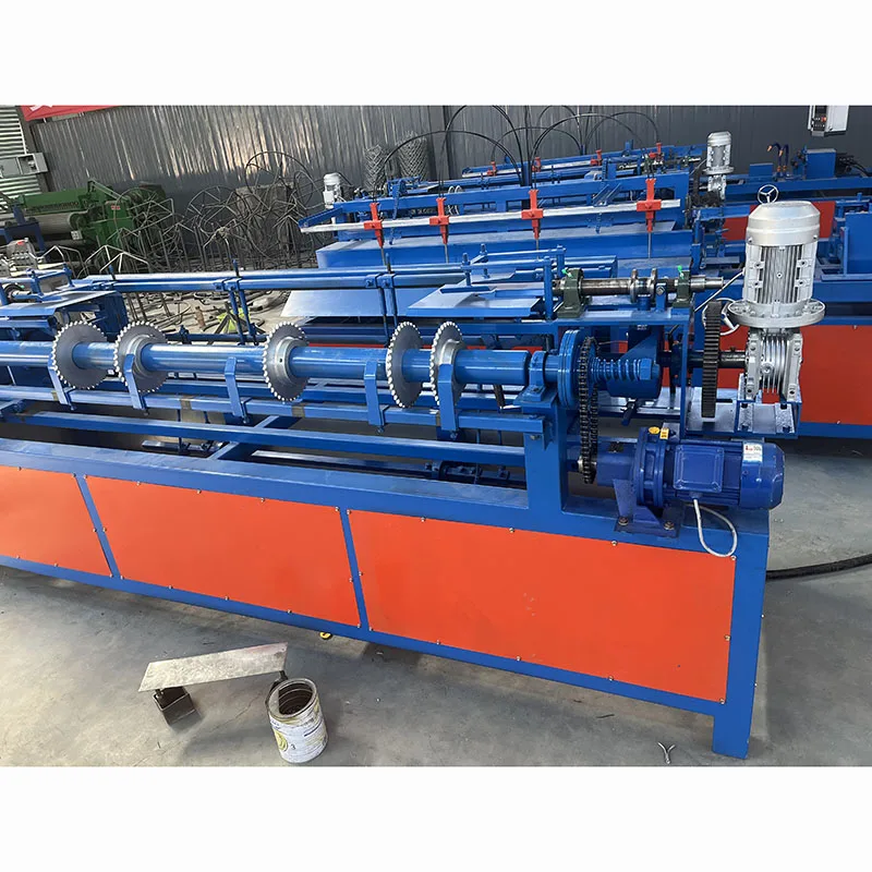 Chain Link Mesh Machine Mechanical Drive Cost Effective for Black Annealed Wire Diamond Mesh Processing Work