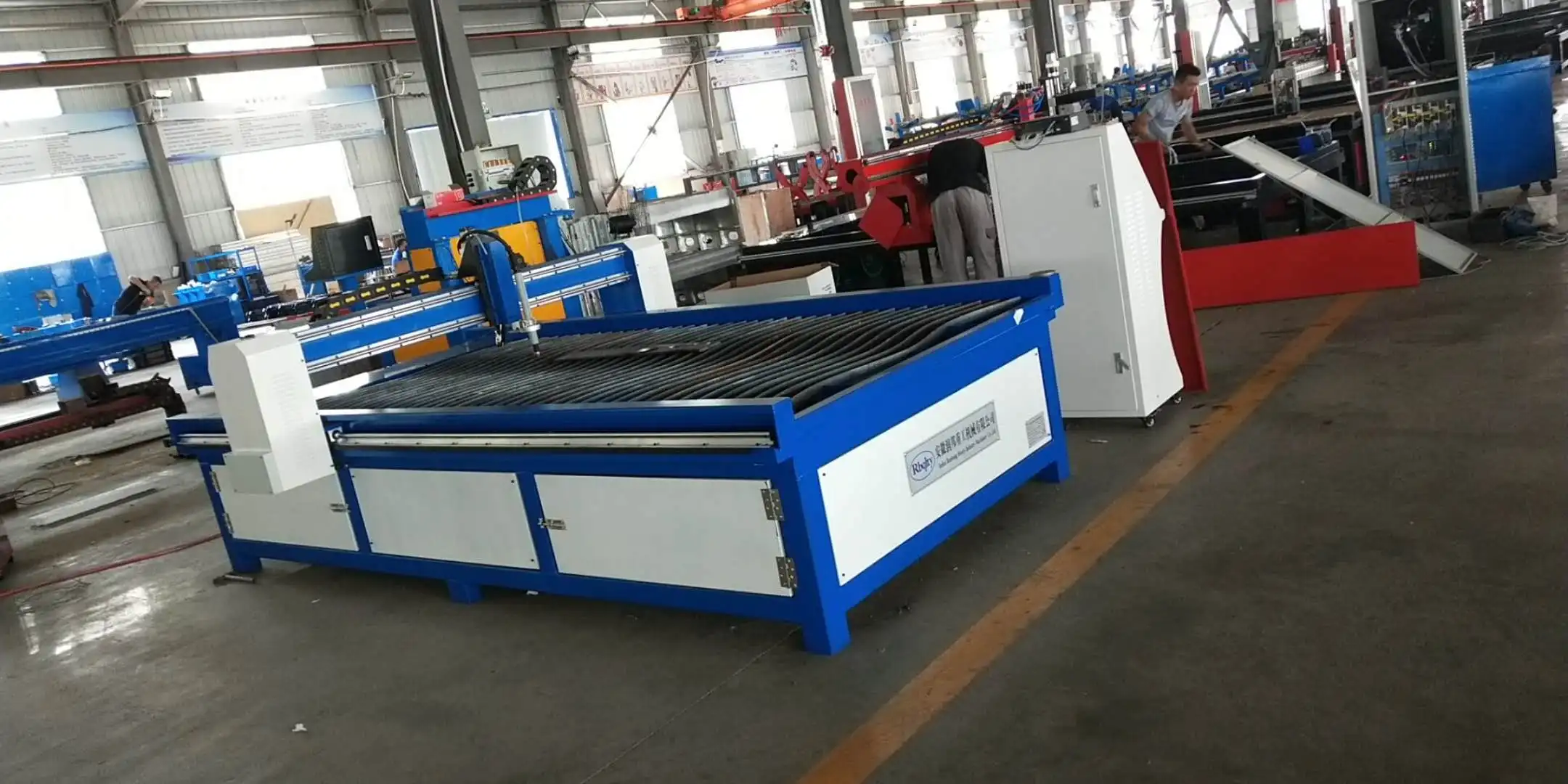 CNC Plasma Cutter Desktop Type Iron Sheet Metal Cutting Machine 100A/120A Power Supply Automatic Plasma Cutting System