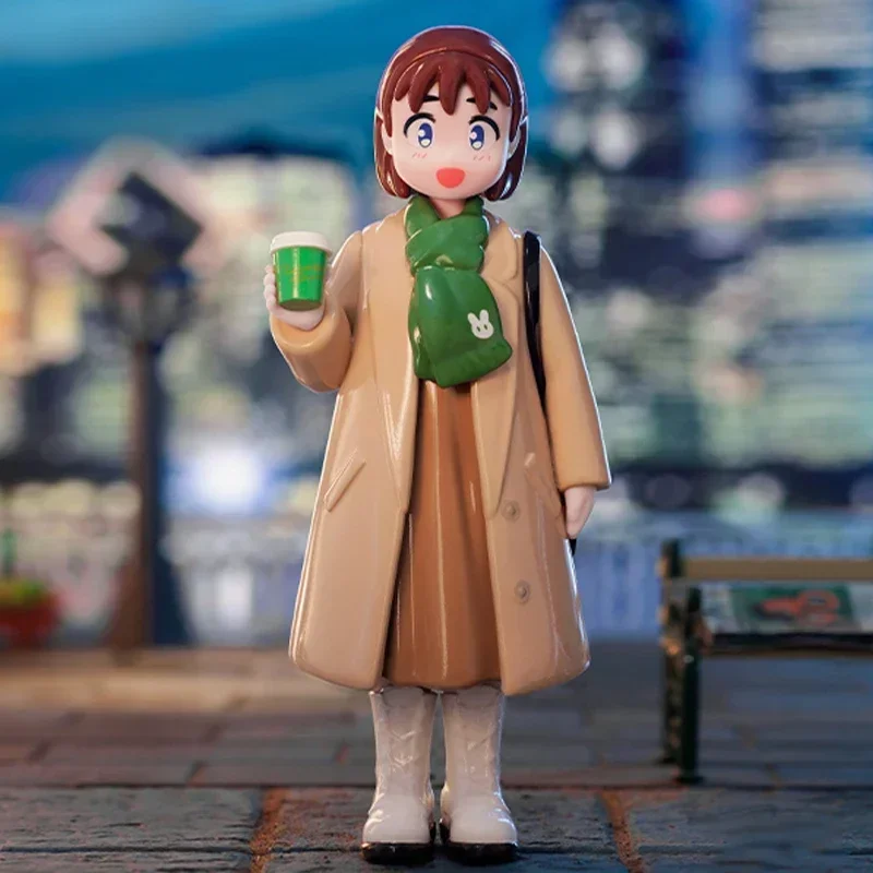 

POP MART Nori's Morning Series слепая коробка, сумка для догадок, украшение для рабочего стола, милая модель, подарок для девочки, слепая сумка, игрушки, аниме-фигурка