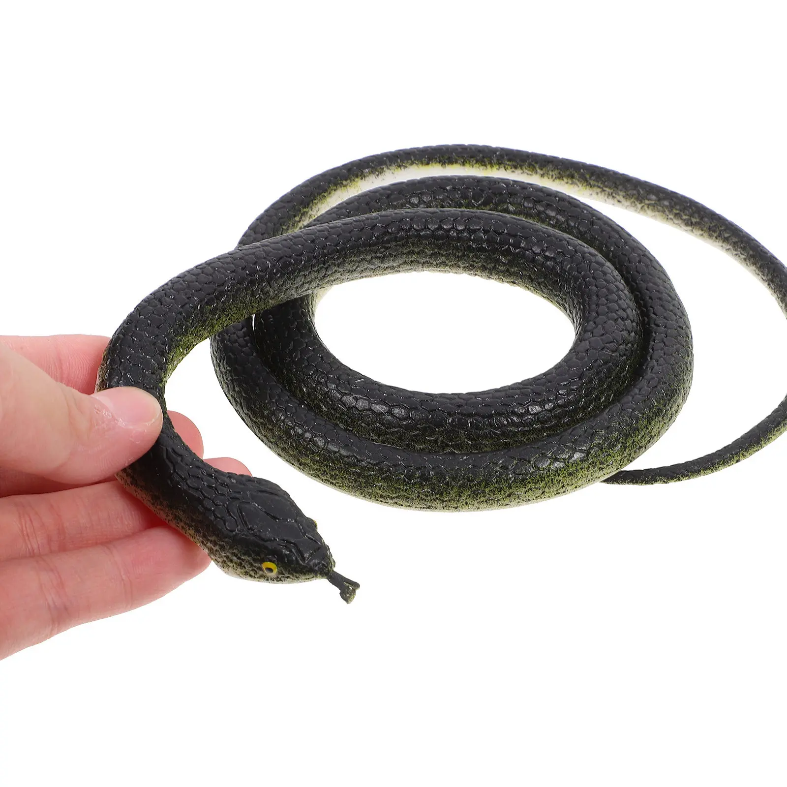 

Набор реалистичных фигурок змей для розыгрышей, имитация животных, реалистичный дизайн для украшения сада, вечеринок, подарок на Хэллоуин