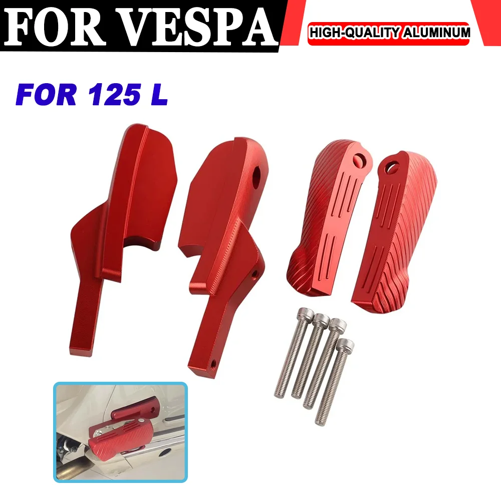 

Аксессуары для мотоциклов, задние подножки, подножки, подставки для педалей для Vespa GT 125 125 L Euro 3 GT 200 L GT 60 250IE GTV 125