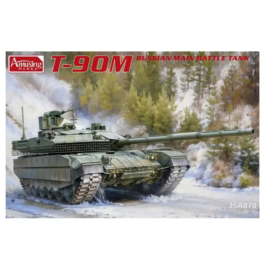 Schaal 1/35 35A070 T-90M Russische Break Through Main Battle Tanks Door Amusing Model Hobby