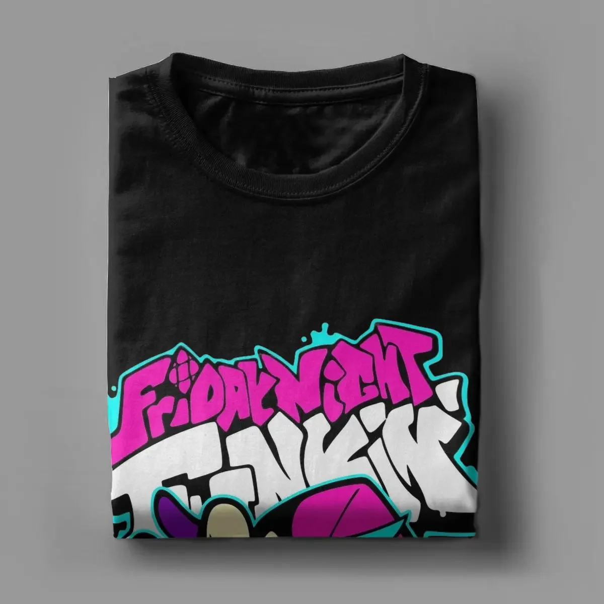 Boyfriend Game FNF Bf T-Shirts for Men Women 100% Cotton T Shirt Friday Night Funkin Short Sleeve Tee Shirt Plus Size Tops