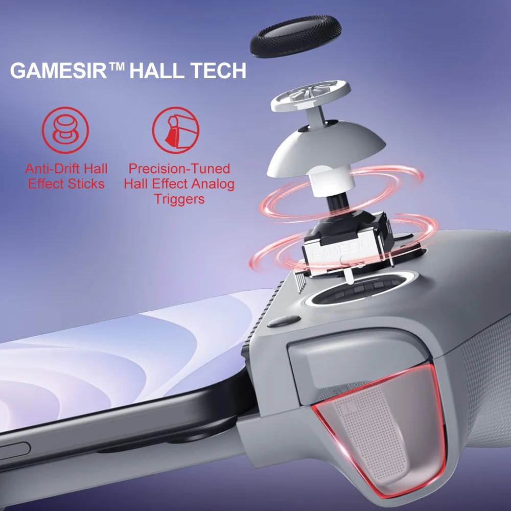 وحدة تحكم الهاتف المحمول GameSir G8 Galileo القابلة للتمدد من النوع C مع عصي تأثير القاعة لسلسلة iPhone 15 وAndroid #2