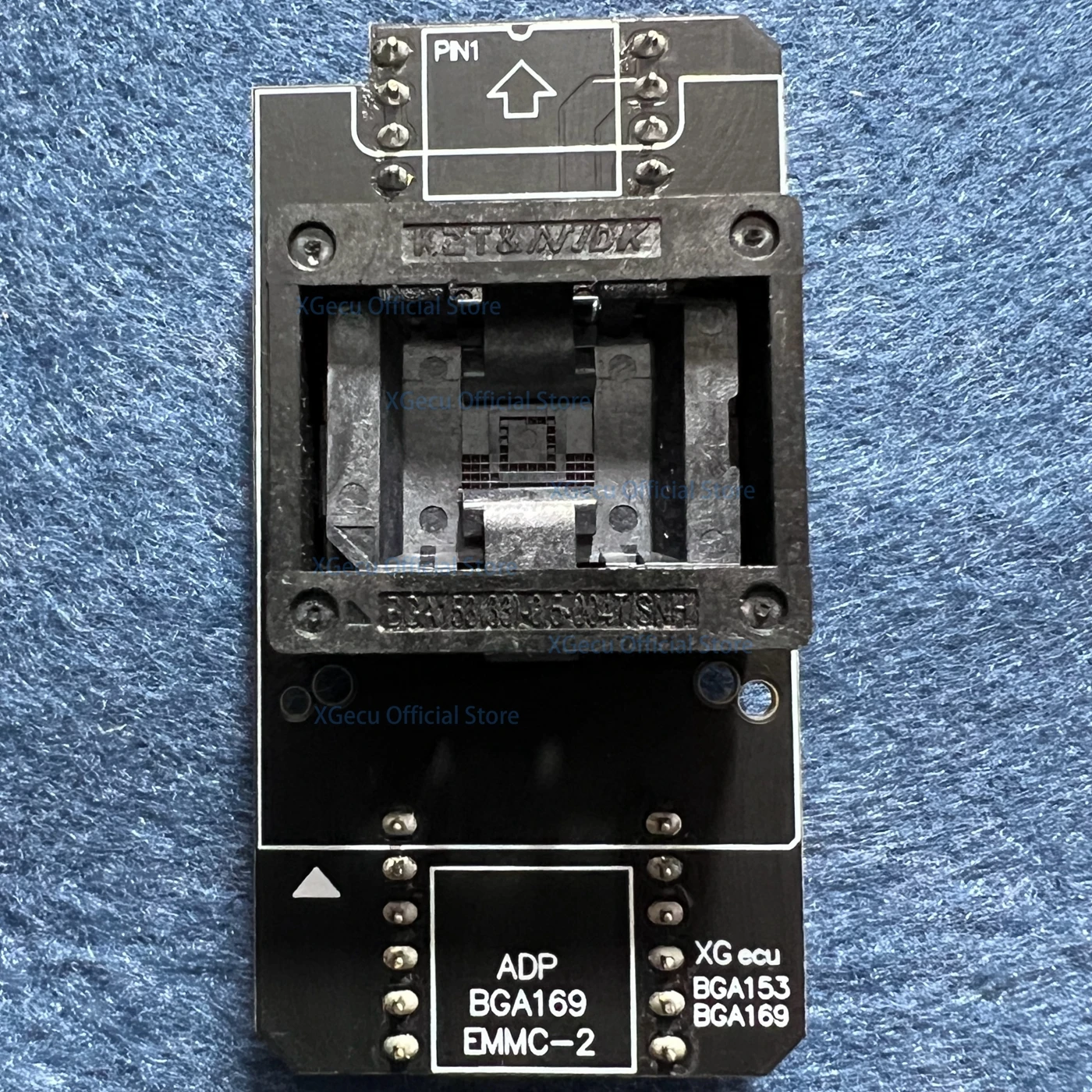

New Version BGA153 EMMC Adapter, ADP BGA169 EMMC-2 only on XGecu T56 programmer, only 11.5*13 size