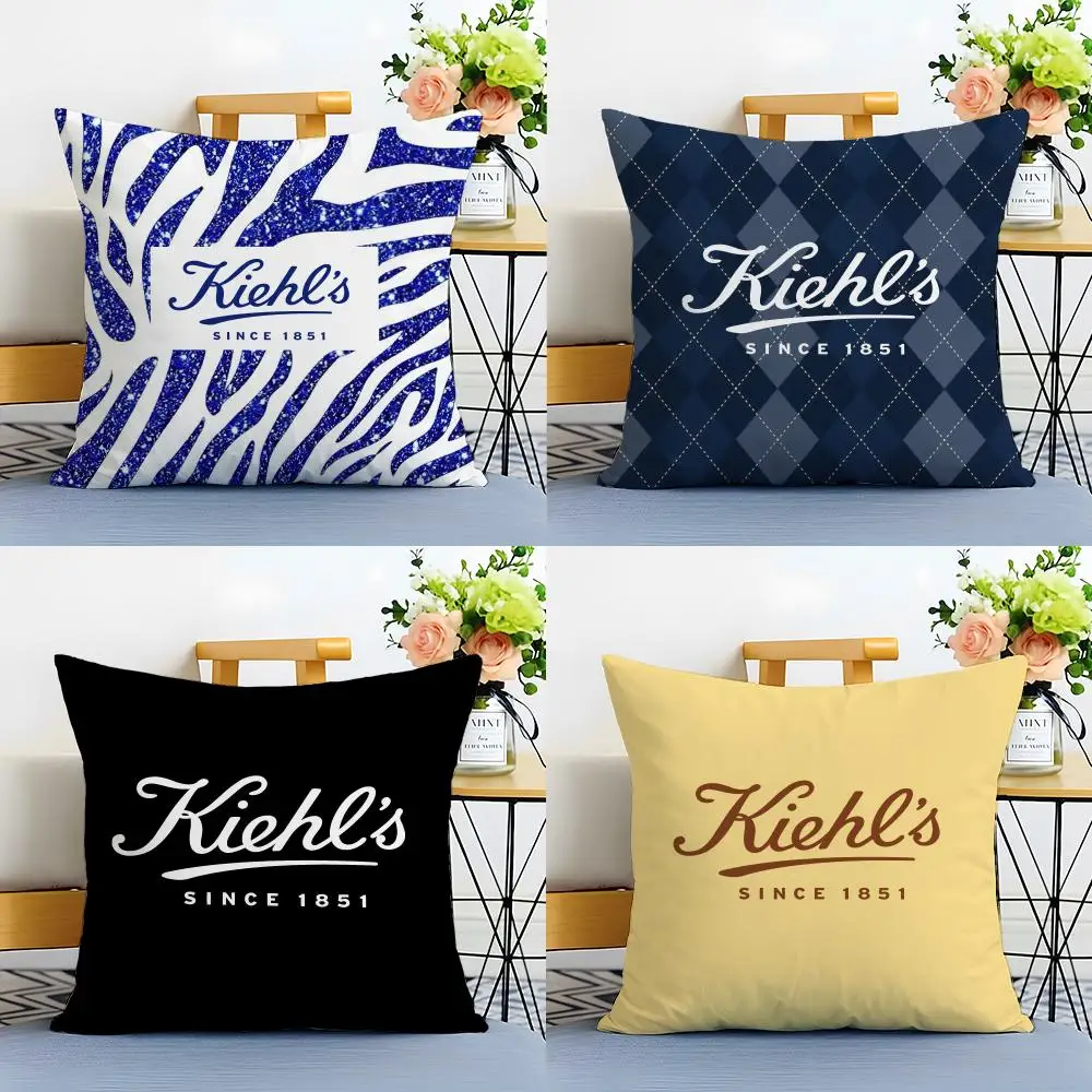 a-Kiehl's Cushion Cover Washable Linen comfort Soft  for Sofa Bed Cozy Home Room Decor