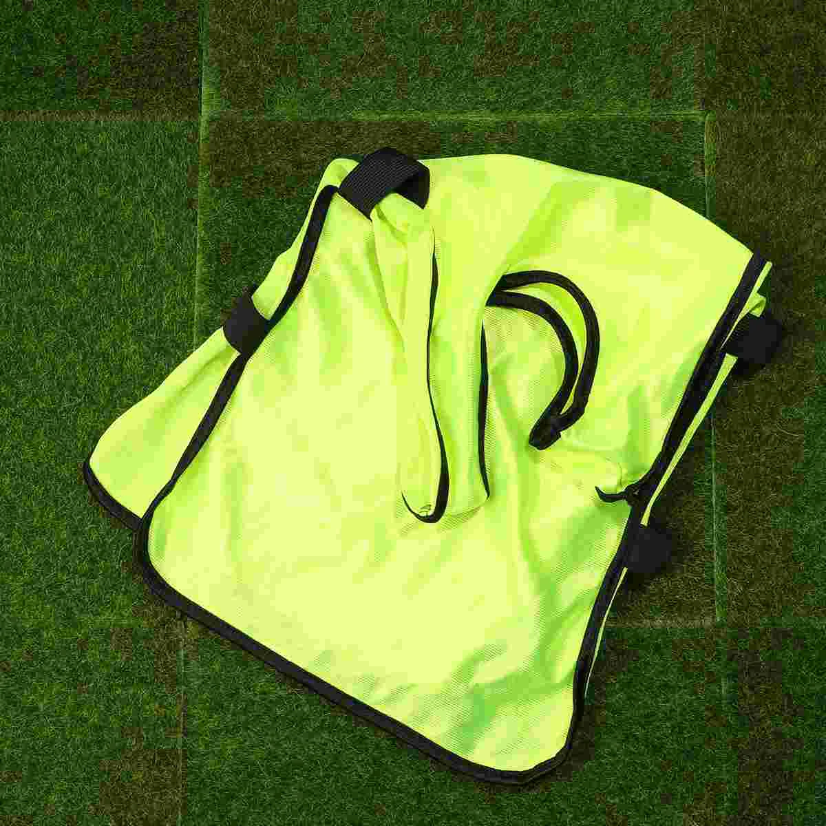 6 pezzi Canottiere per ragazzi Scrimmage Vest Training Maglia da calcio Gilet con bavaglino da calcio Bambino