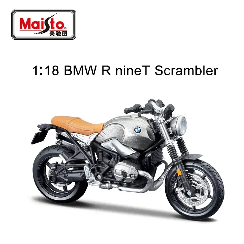 Maisto 1:18 Motorcycle Series Miniature Model Bmw Kawasaki Ducati Moto Diecast Model Edition Alloy Luxury Vehicle Toys Kids Gift