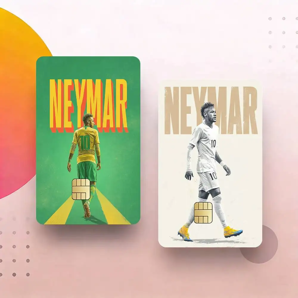 

Football 10 For N-Neymar Sticker Decoration Creative Bank Card Bus Metro Waterproof Sticker