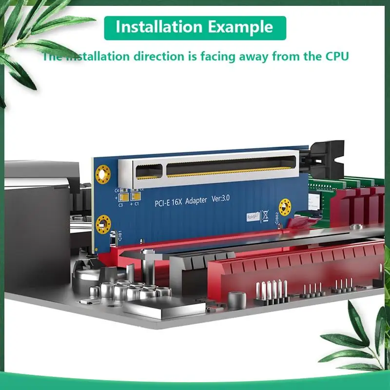 (New) Pcie Riser Ca…