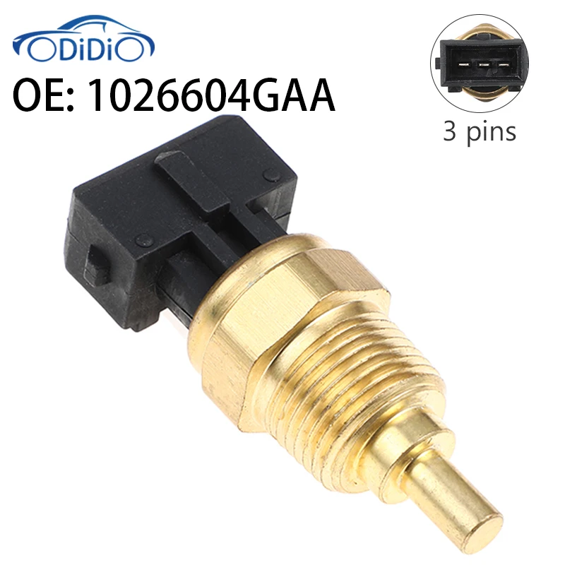 ODiDiO 1026604GAA Coolant Temperature Sensor For JAC J3 J5 J6 A137 VVT Refine