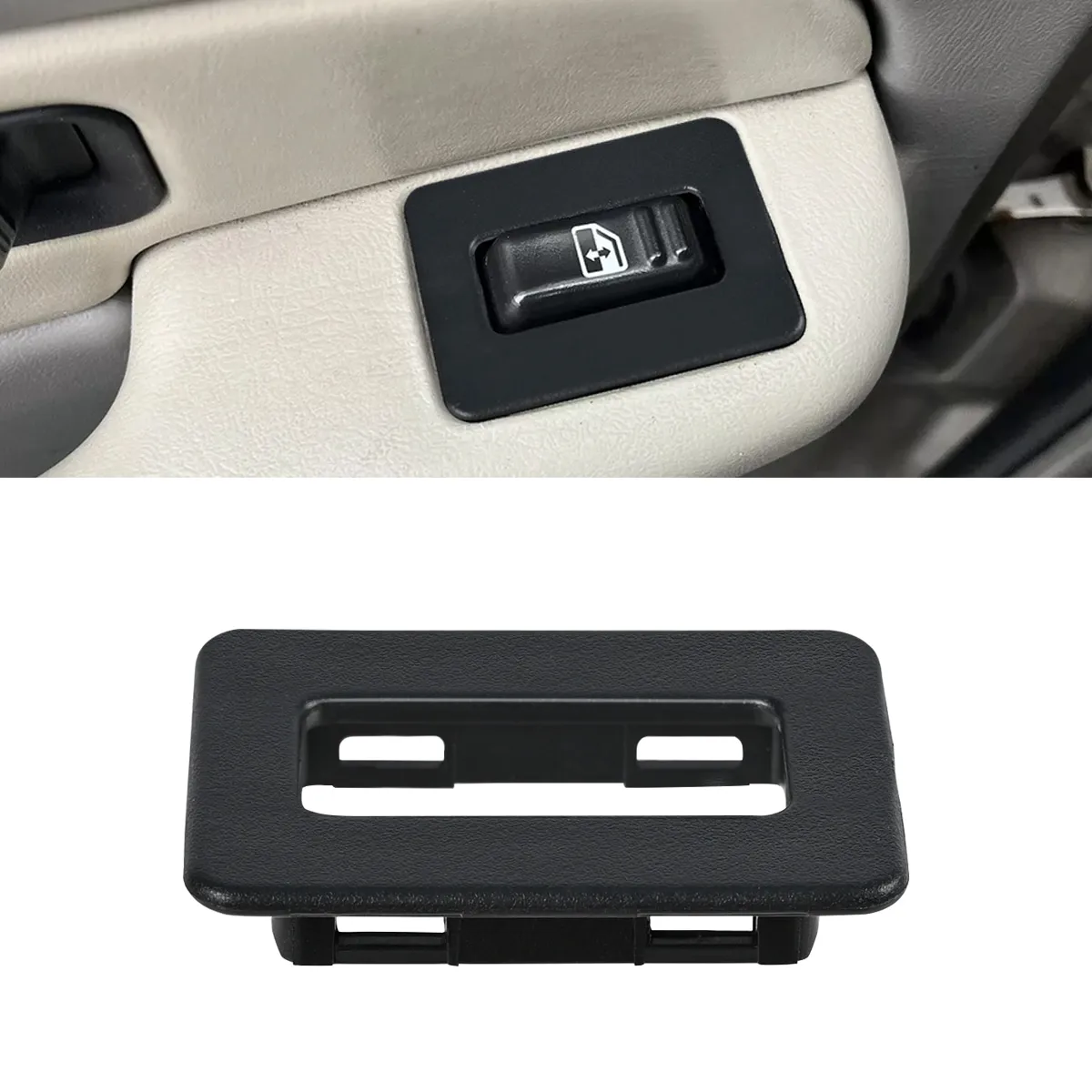 For Escalade Yukon Tahoe Silverado 2000-2002， Rear Window Switch Trim Repair Fix