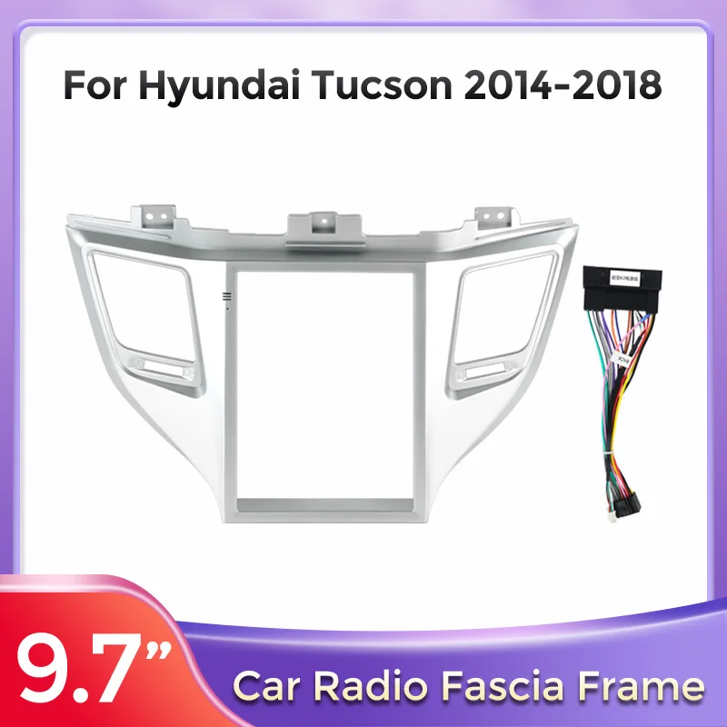 Fascia Adapter for Hyundai Tucson 2014-2018 for Tesla Style 9.7