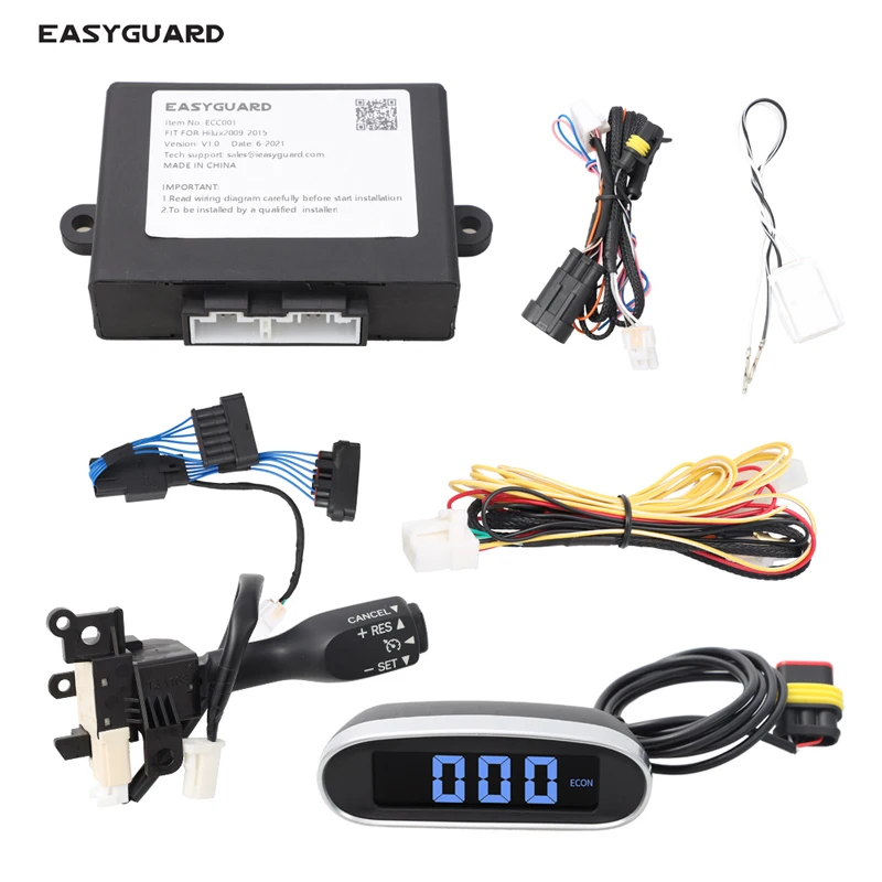 EASYGUARD Cruise Control kit fit Für Toyota Hiace Auto modell Speed Control Stecker und spielen Schalter Griff