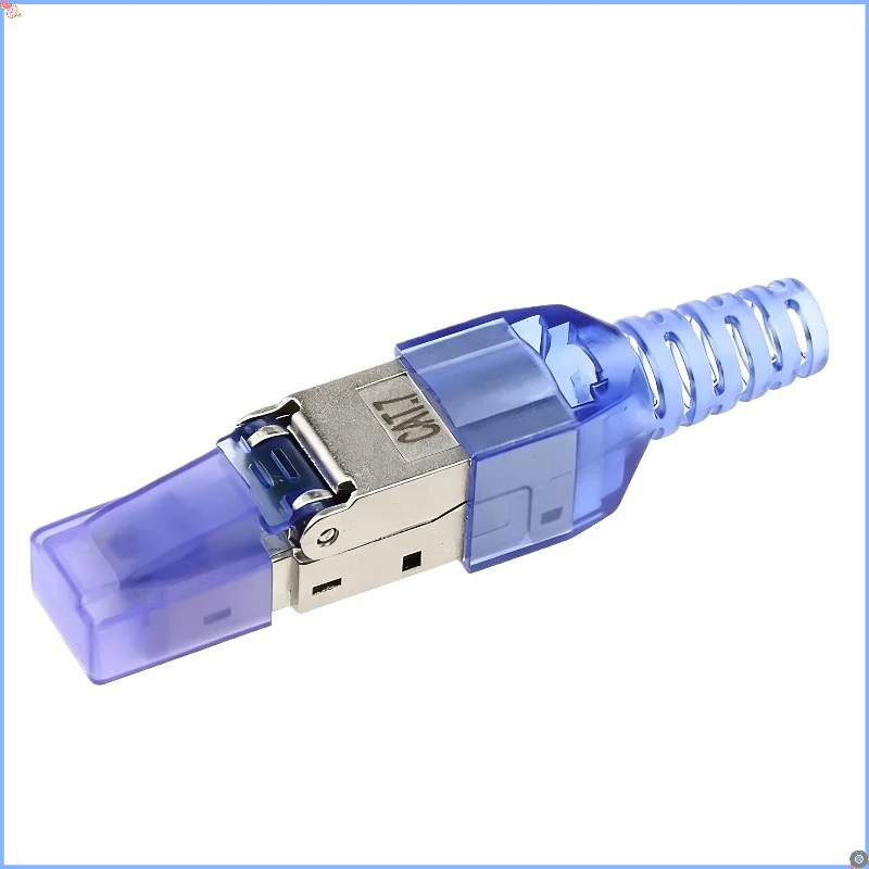 مكافحة التدخل أداة خالية محمية RJ45 Cat 7/Cat6A إنهاء المكونات Cat7 التوصيل/Cat7 موصل وحدات 23/24AWG ميجا بت