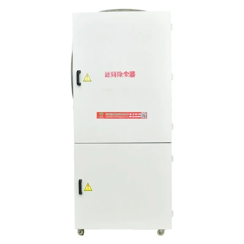 Workshop Industrial Grinding Cutting Fume Purifier Dust Collector Pulse Cartridge Filter Dust Extraction System for Metal