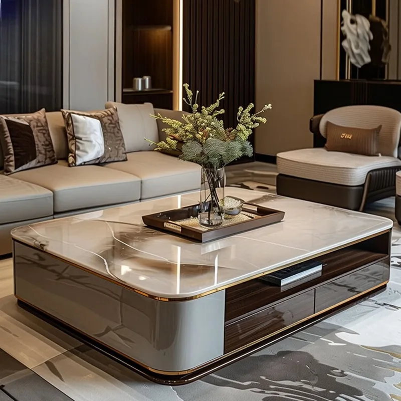 Living room home 2025 new high-end tea table, tea table
