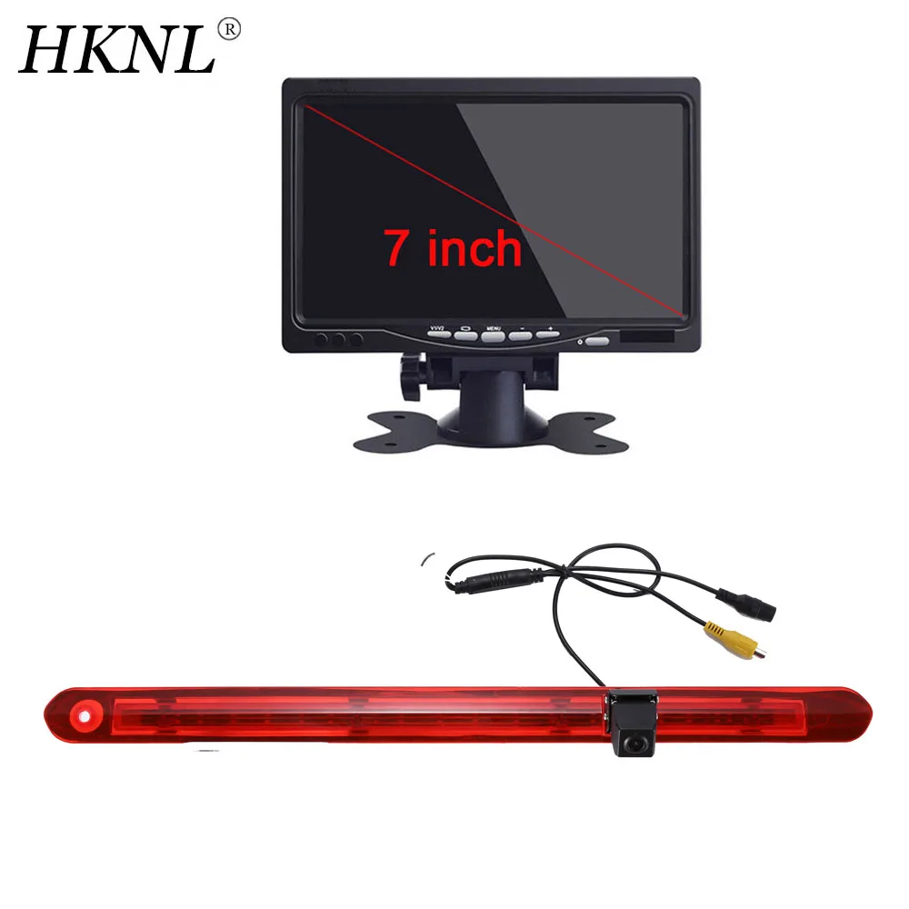 HKNL 170°CCD Car Reverse Camera Monitor Mirror For Mercedes Benz Vito W447 V-Klasse Kasten Tourer V260 Mixto Panel VanKasten HD