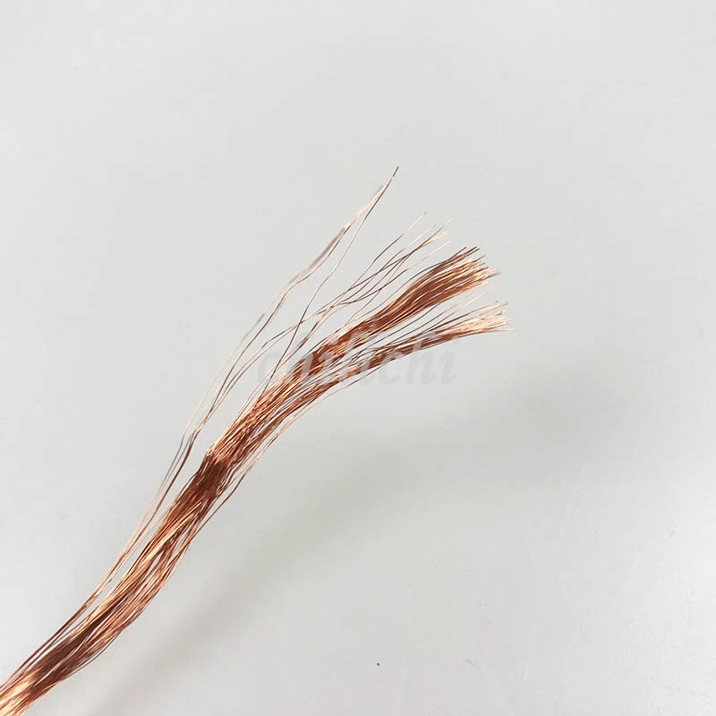 100M/Lot 0.1X100 Shares Beam Light Strands Twisted Copper Wire Multi-Strand Litz Round Copper Wire 100M/Lot