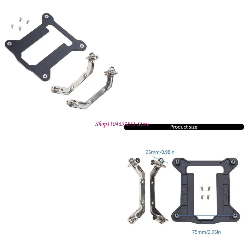 Precisions Threaded CPU Heatsink Backplanes Fastener Screws Noise Reduced for 1200 115X Quiet Operation