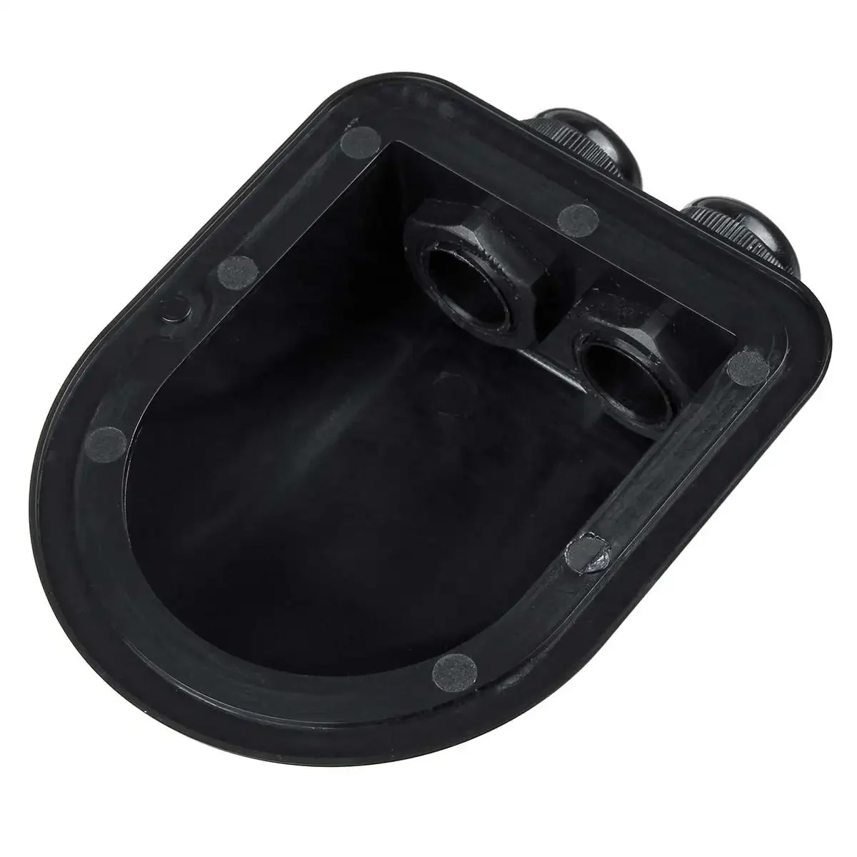 Waterproof Solar Panel Double Hole Wire Cable Gland Entry Box Curved Cable Connector For RV Caravan Motorhome Boat