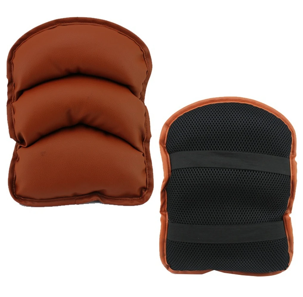 Universal Car Armrest Cushion Cover Center Console Box Pad Leather Protector Protective Cushion Pad