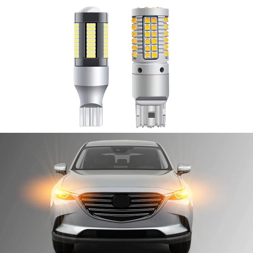 

For Mazda CX-9 CX9 2017 2018 2019 2020 2021 2022 2023 LED Bulbs Exterior Turn Signal Backup Reversing Light Bulbs Canbus