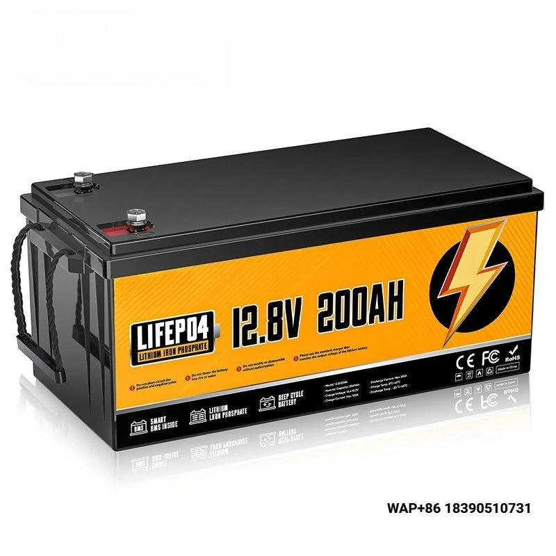 EU US Stock Lifepo4 Battery Pack 12v 100AH 200AH 300AH 24v 100ah 48V Lithium Ion Deep Cycle Battery Pack