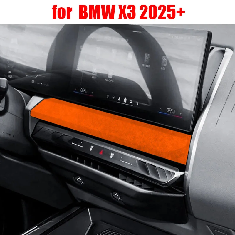 

Fit for BMW X3 G45 2025 2026 Instrument Panel Protective Mat Strip Made of Alcantara Suede Ultra Thin Sticker