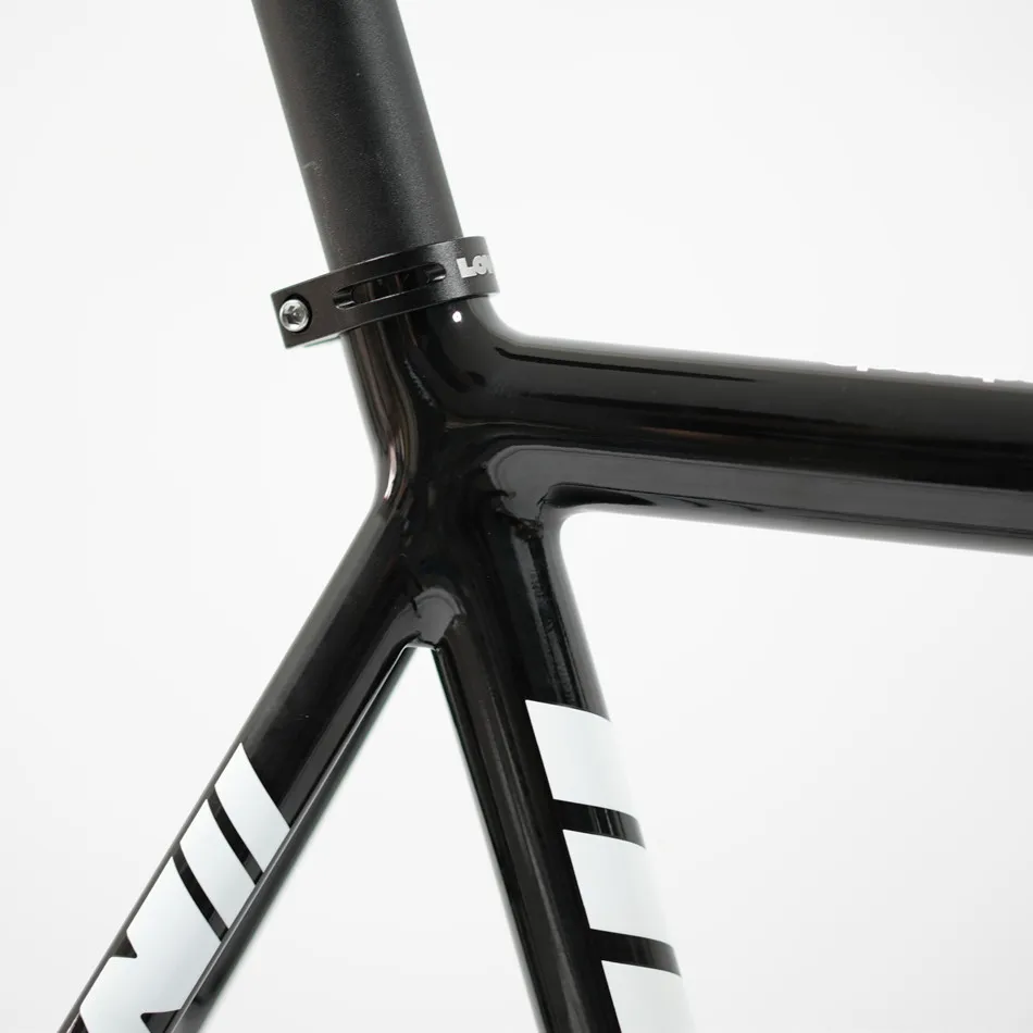 Vaste Tandwielfiets 700c Aluminium Frame Carbon Vork Enkelvoudige Snelheid Fixie Baanfiets Met Vurig Wielstellen Industry Lagernaven