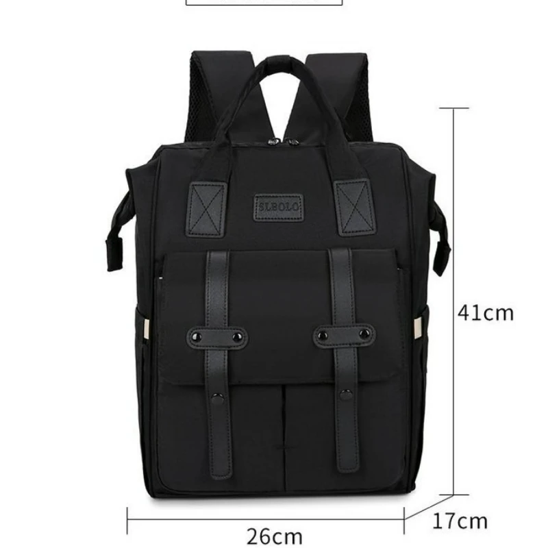 Mommy Backpack Lightweight Multifunctional Portable Large Backpack Cross-border Dry Wet Separation Mother and Baby Bag