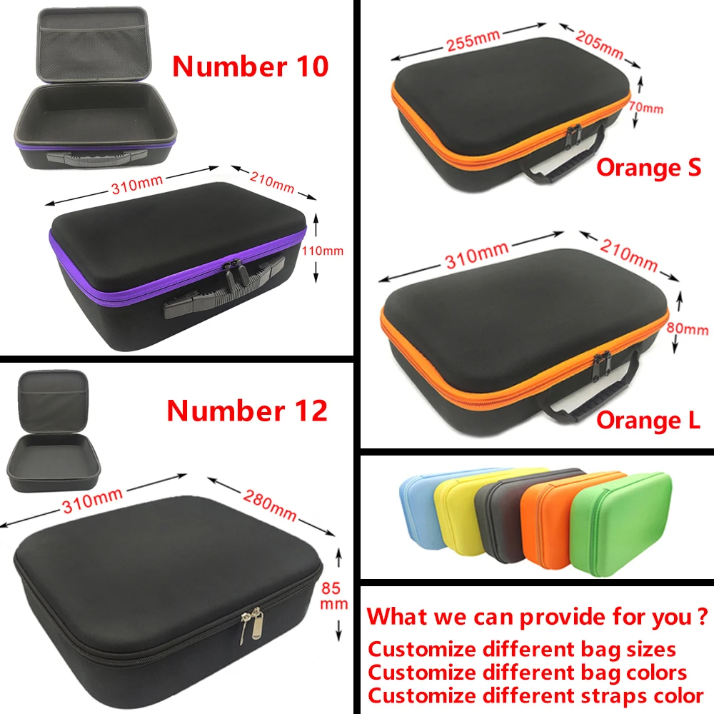 EVA-Aufbewahrungsbox, Werkzeugkoffer in verschiedenen Größen, individuelles Logo, Reise-Reißverschlusstasche, stoßfeste Schutztaschen mit Schaumstoff für Kopfhörerzubehör – Detail 5