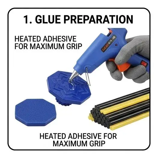 Car Dent Repair Tools Kit Body Paintless Dent Remover Puller Sucker PDR Tool for Hail Damage Ding Removal Without Body Filler