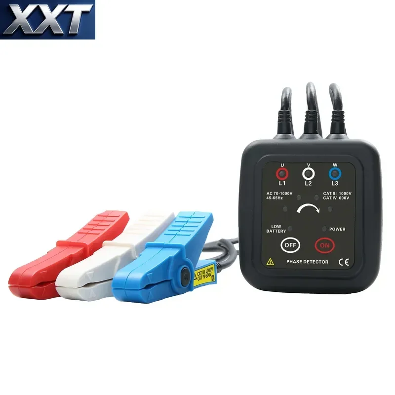 XXT ETCR EM1000C EM1000D Non Contact Phase Sequence Indicator