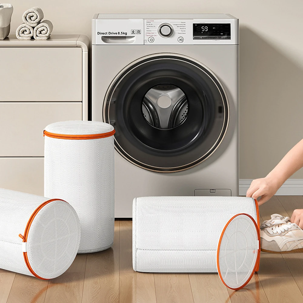 Honeycomb Mesh Shoe Bag Washing Machine Special Anti Deformation Protective Washing Bag Filter Shoe Bag