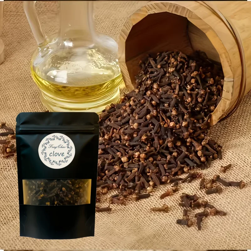 30 g/50 g/100 g hochwertige große rote Nelkenknospen, verpackt in hochversiegelten schwarzen Kraftbeuteln, natürliche Aromatherapie-Zutaten, langanhaltender Duft, desodoriert und frischt die Luft | Reinigt die Luft im Schlafzimmer | Verbessert die Konzentration + reinigt negative Energie | Alternative zu Salbei | Yoga-Meditation | Entspannung und Stressabbau