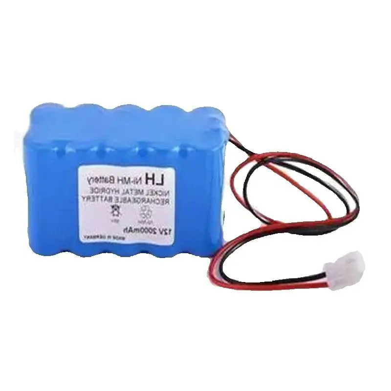 

12V 2000Mah Ni-mh Rechargeable Battery For Electrocardiograph ECG ECG-300G ECG-101A ECG-300A