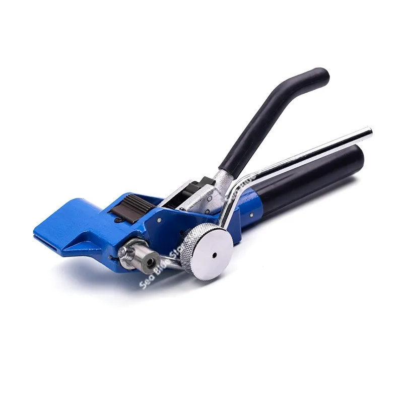 Stainless steel cable tie scissors metal wire tie pliers cutting belt, hardware tool gun tightener baler