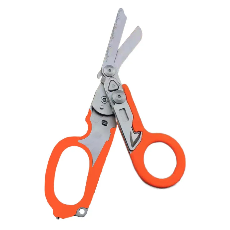 1PC Multifunctional Scissor Tactical Plier Outdoor Survival Tool Folding Creative Gadget Stainless Steel Retractable Scissor