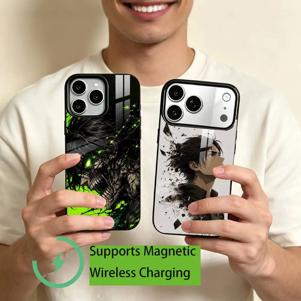 capa-de-telefone-attack-on-titan-eren-yeager-para-iphone-17-16-15-14-13-12-11-plus-pro-compativel-com-carregamento-sem-fio-magnetico-presente