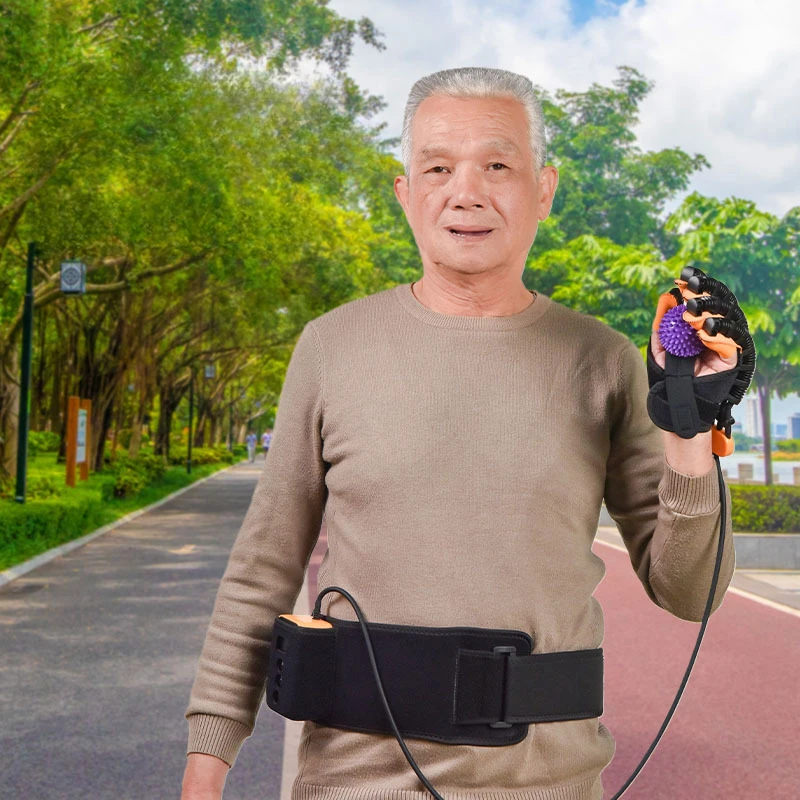 Intelligente massagehandschoenen Hemiplegie Beroerte Handstijfheid Multifunctioneel elektrisch trainingsapparaat voor vingerrevalidatie