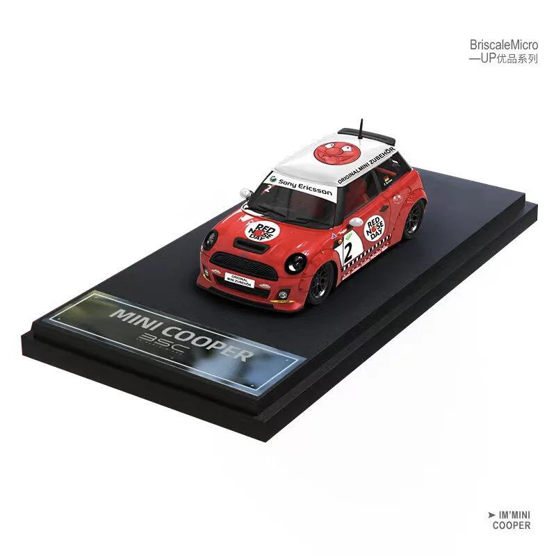 

Миниатюрная модель автомобиля BriscaleMicro Up BSC 1:64 LBWK Mini Red Rose Ordinary Die-Cast, подарки