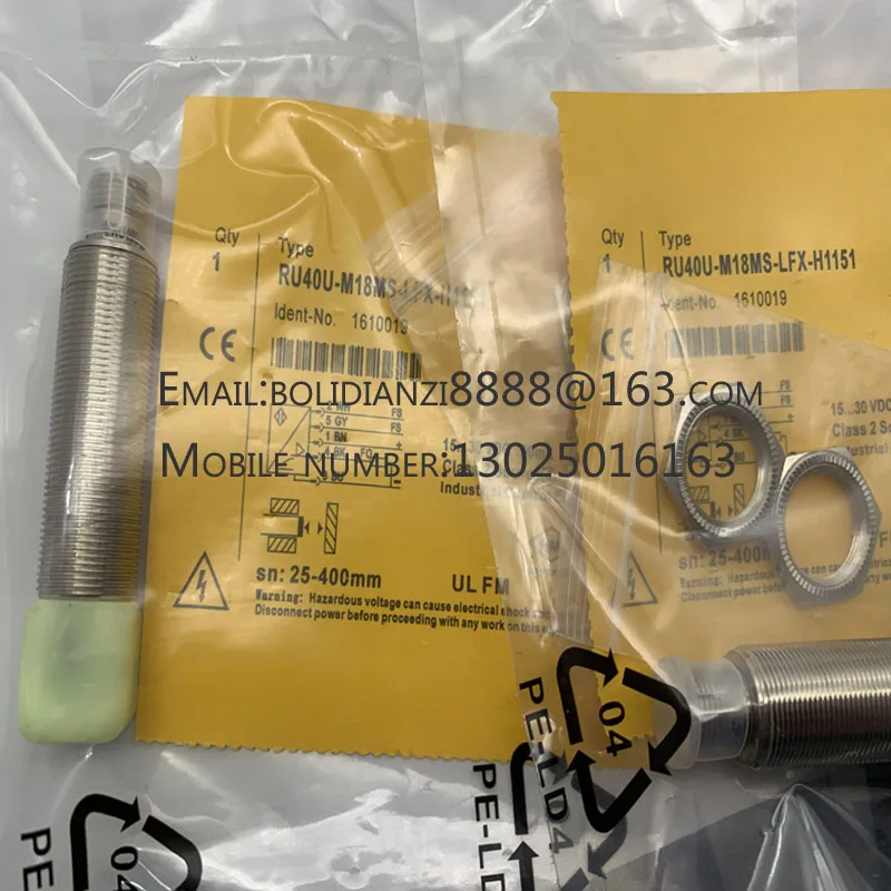 

New ultrasonic sensor RU40U-M18M-AN8X2-H1151 RU40U-M18M-AP8X2-H1151 in stock