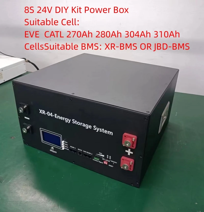 Lifepo4 Lithium-Batterie 8S 16S 24V 48V Smart BMS mit Balancer, Bluetooth, LCD, RS232, RS485, CAN-Kommunikation für Wechselrichter und PC – Detail 21