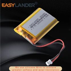Silicone Wires 803450 JST PH 2.0mm 2pin 3.7V 1800mAh Rechargeable Lithium Polymer LiPo Battery For Arduino MKR100 card