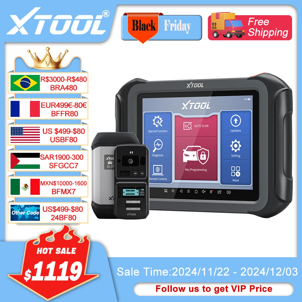 XTOOL X100 MAX Key Programmer With KC501 For BENZ/BMW/VW All Key Lost Full System Diagnostic Tool Topology Mapping ECU Coding