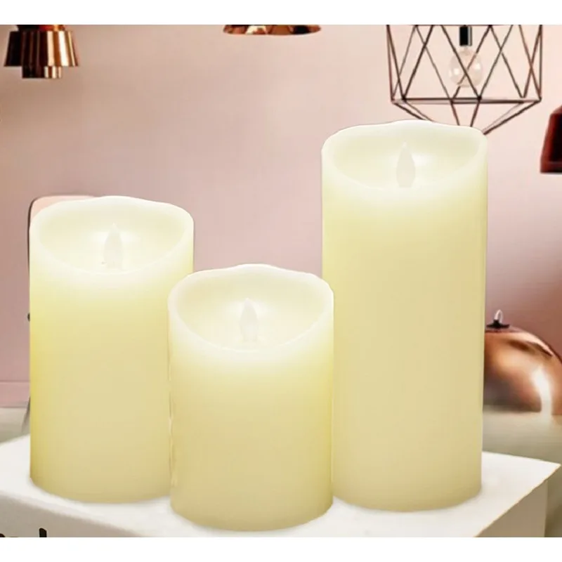 

Flameless Votive Candles Flickering Electric Fake Candle,Battery Operated LED Lights for Wedding,Table,Christmas Decorations